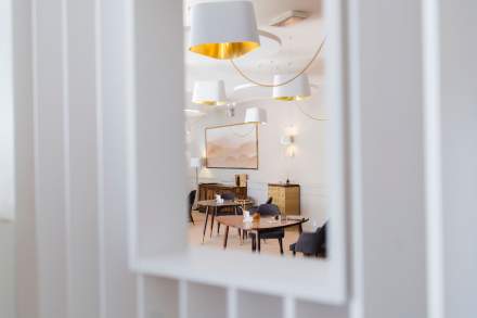 Image de la salle à mangé, Restaurant Le Saint Hilaire. Restaurant Gastronomique Gard