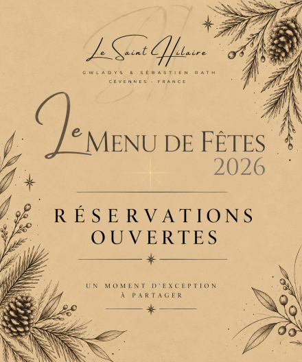 Menu de Fêtes 2026